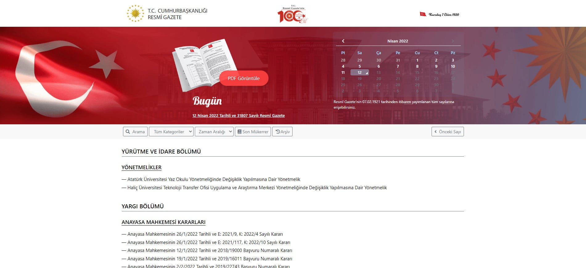 Resmi Gazete